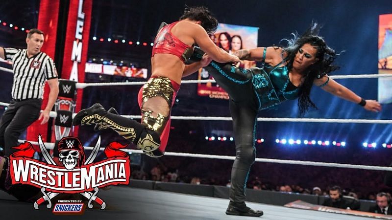 Tamina and Natalya faced Nia Jax and Shayna Baszler at WrestleMania 37 (Credit: WWE)